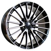 Alu kola Racing Line MR532, 19x9.5 5x112 ET38, černá + leštění