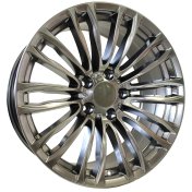 Alu kola Racing Line XF142, 19x8.5 5x120 ET33, Titanová metalíza