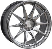 Alu kola Racing Line XF266, 18x8.75 10x114 ET20, Titanová metalíza