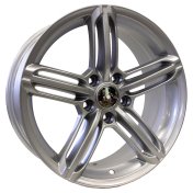 Alu kola Racing Line XF657, 18x8.5 5x112 ET35, stříbrná