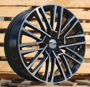 Alu kola Racing Line Y1191, 18x7.5 5x112 ET48, černá + leštění