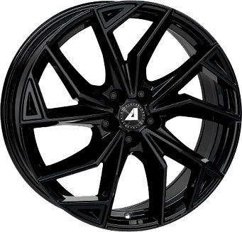 Alu kola ALUTEC ADX.02, 17x7 5x100 ET38, černá lesklá