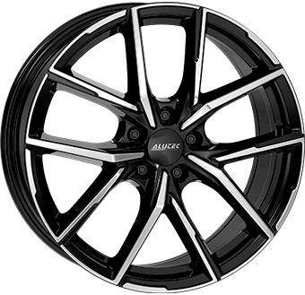 Alu kola ALUTEC AVELENO, 18x8 5x114.3 ET50, černá lesklá + leštění