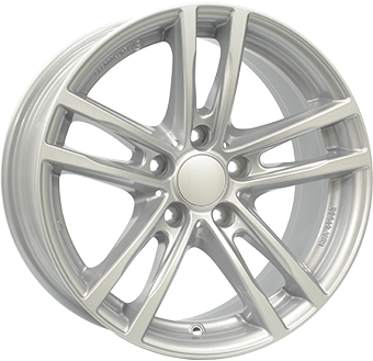 Alu kola ALUTEC X10, 18x8.5 5x120 ET50, stříbrná (zátěžová)