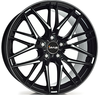 Alu kola AVUS VELGEN AF19, 19x8.5 5x112 ET45, černá lesklá