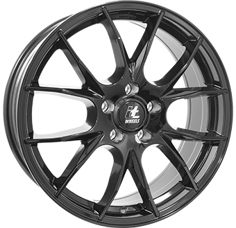 Alu kola IT WHEELS 2 KIRA, 18x8 5x108 ET48, černá lesklá (zátěžová)