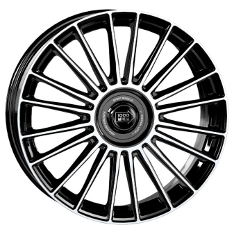 Alu kola Mille Miglia MM1022, 18x8 5x108 ET45, šedivá