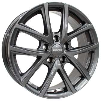 Alu kola MONACO WHEELS 2 CL2, 19x8 5x108 ET45, tmavě šedivá