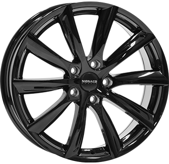 Alu kola MONACO WHEELS GP6, 18x8 5x114.3 ET40, černá lesklá