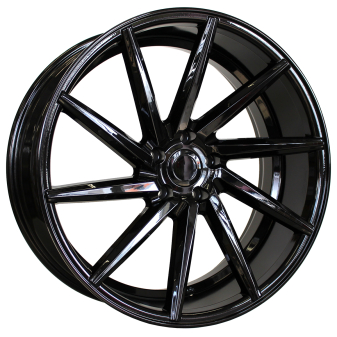 Alu kola Racing Line B1058, 17x7.5 5x114.3 ET42, černá lesklá