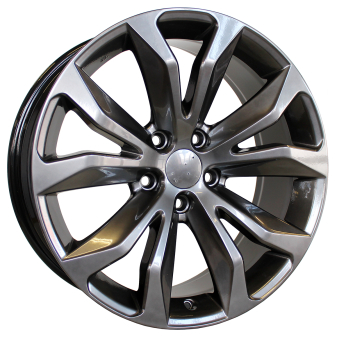 Alu kola Racing Line B1237, 18x7.5 5x114.3 ET35, Titanová metalíza