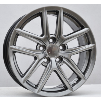 Alu kola Racing Line B5221, 17x7.5 5x114.3 ET40, Titanová metalíza