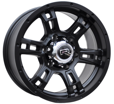 Alu kola Racing Line B5317, 16x8 6x139.7 ET, černá matná