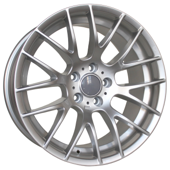 Alu kola Racing Line BY956, 19x9.5 5x120 ET38, stříbrná