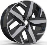 Alu kola Racing Line FBX236, 18x8 5x112 ET45, černá + leštění