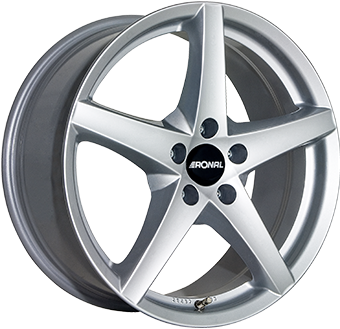 Alu kola RONAL R41, 18x8 5x108 ET42, stříbrná