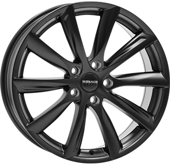 Alu kola MONACO WHEELS GP6, 20x10 5x120 ET35, černá matná (zátěžová)