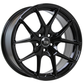 Alu kola Racing Line B5796, 17x7.5 5x112 ET30, černá lesklá